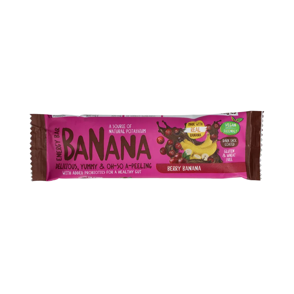 Banana Energy Bar - Berry 40g
