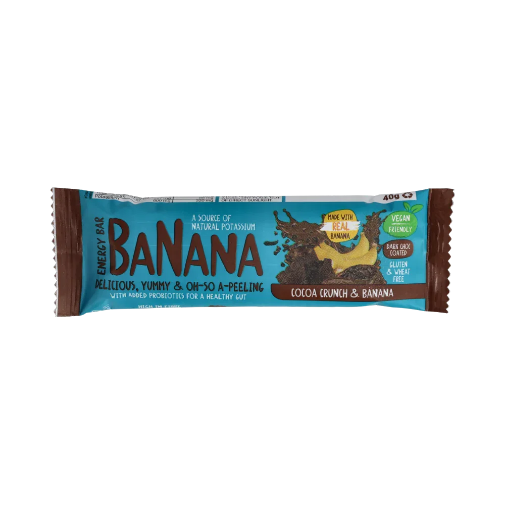 Banana Energy Bar - Cocoa Crunch 40g