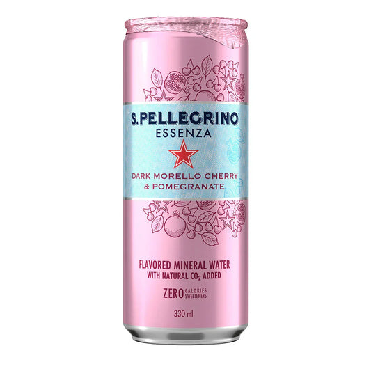 Essenza Flavoured Water Cherry & Pomegranate 330ml - Wildsprout