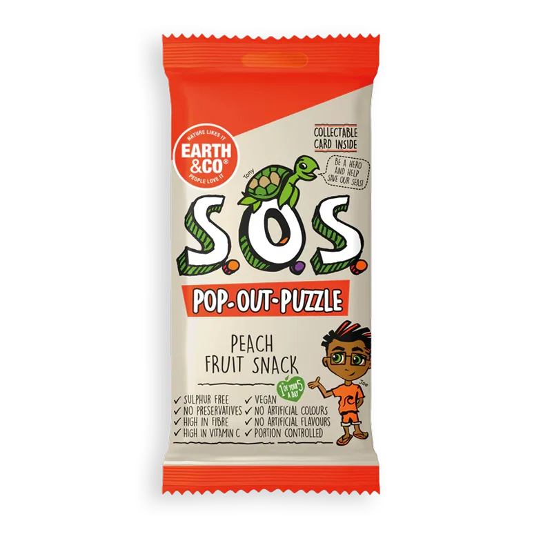 S.O.S. Fruit Snack Peach 20g - Wildsprout