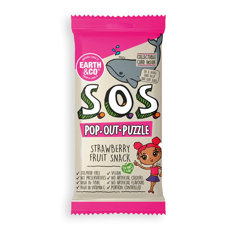 S.O.S. Fruit Snack Strawberry 20g - Wildsprout