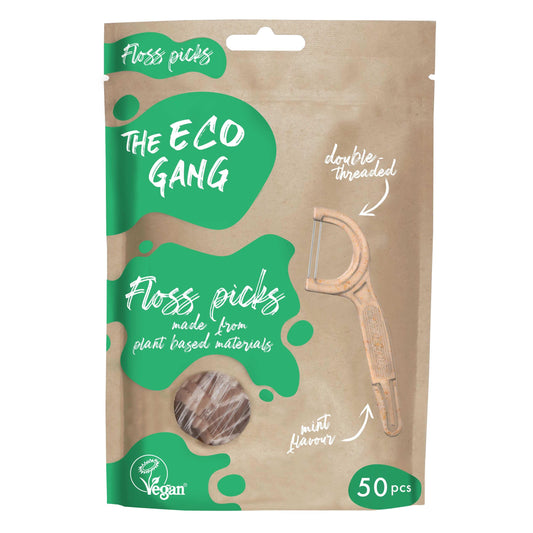 Plant Based Floss Picks (50) - Wildsprout