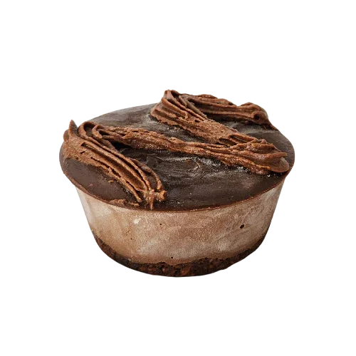 Raw Death-by-Chocolate Mini Cheesecake