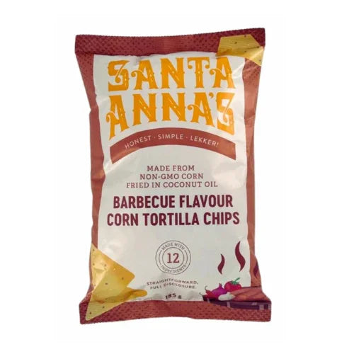 Corn Tortilla Chips Barbecue 185g - Wildsprout