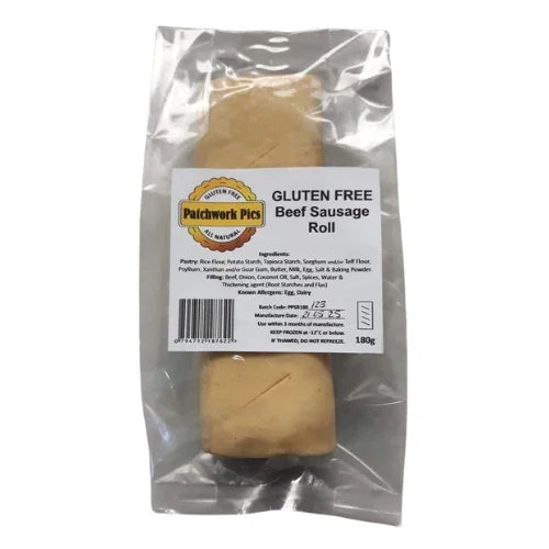 GF Beef Sausage Roll