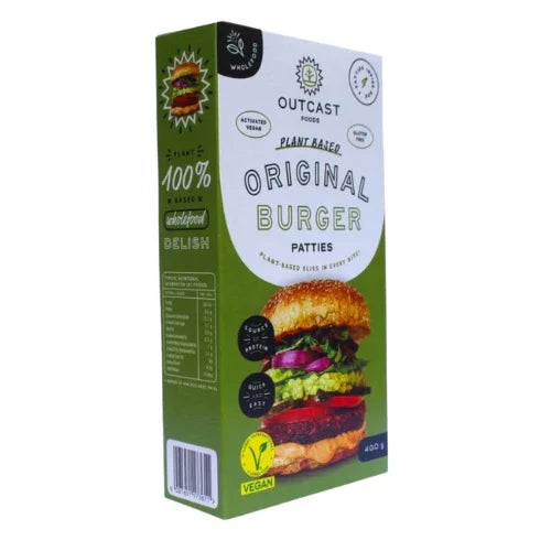 Plant Based Original Burger Patties (4 x 100g) - Wildsprout