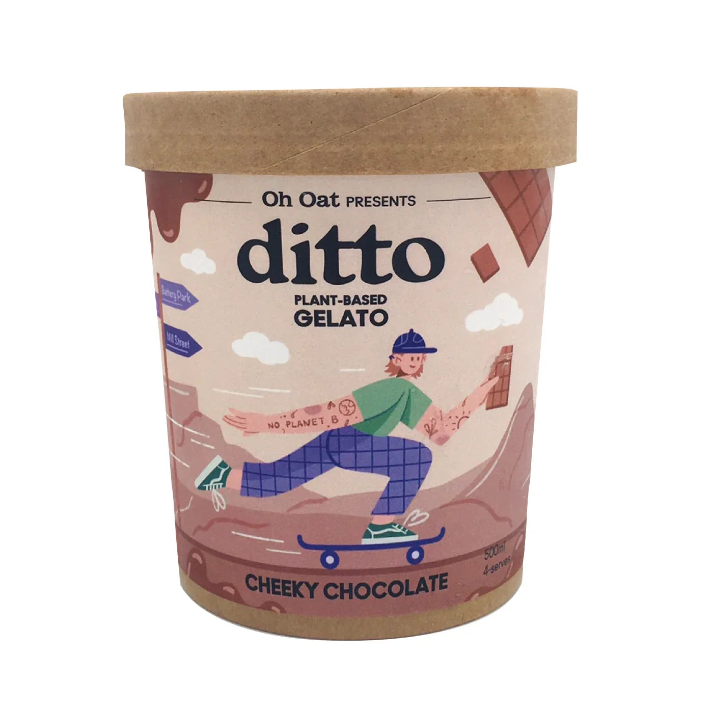 Vegan Ice Cream - Chocolate 500ml