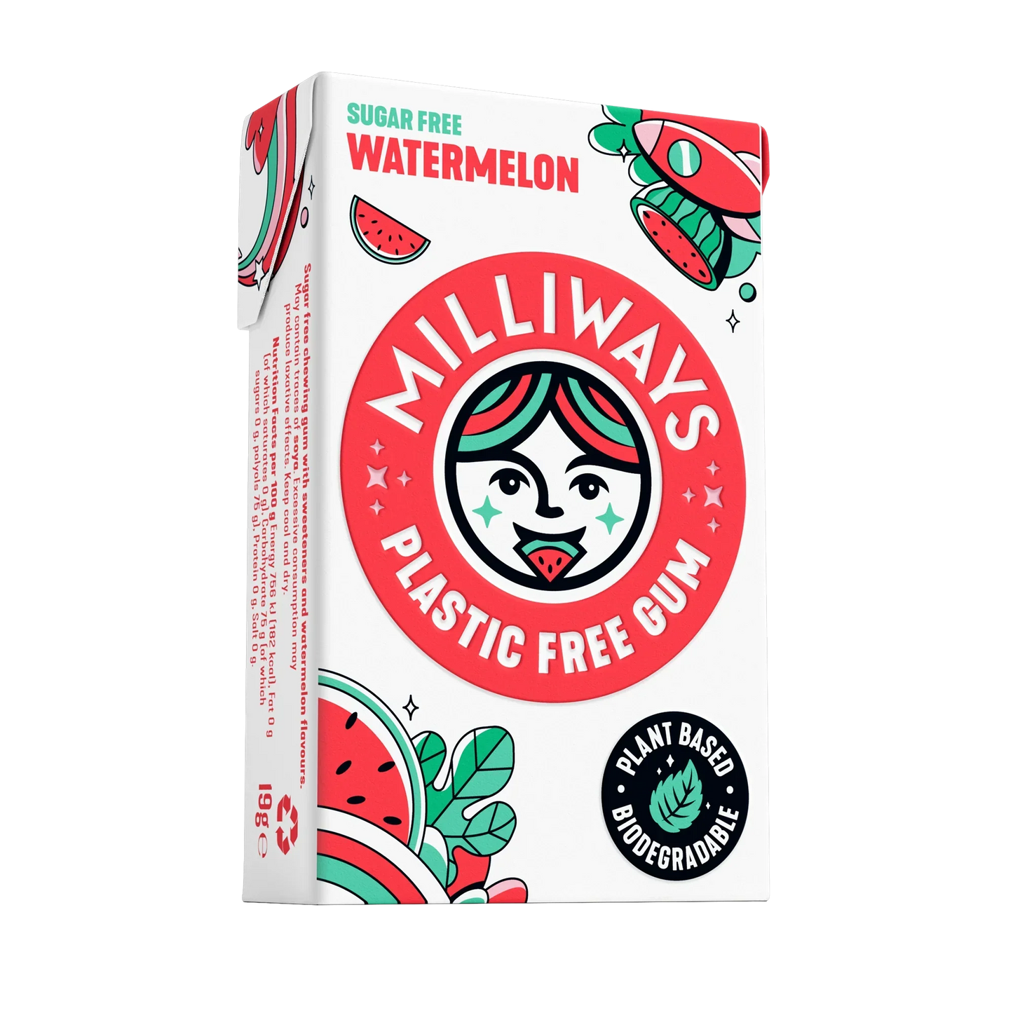 Watermelon Natural Gum 19g