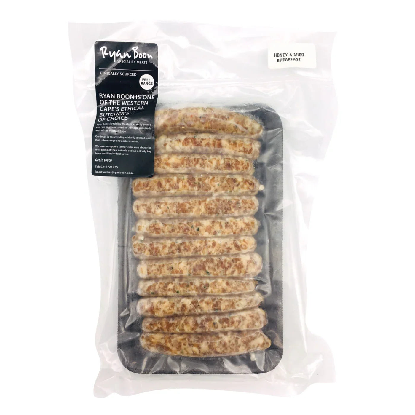 Miso Pork Sausages 275g - Wildsprout