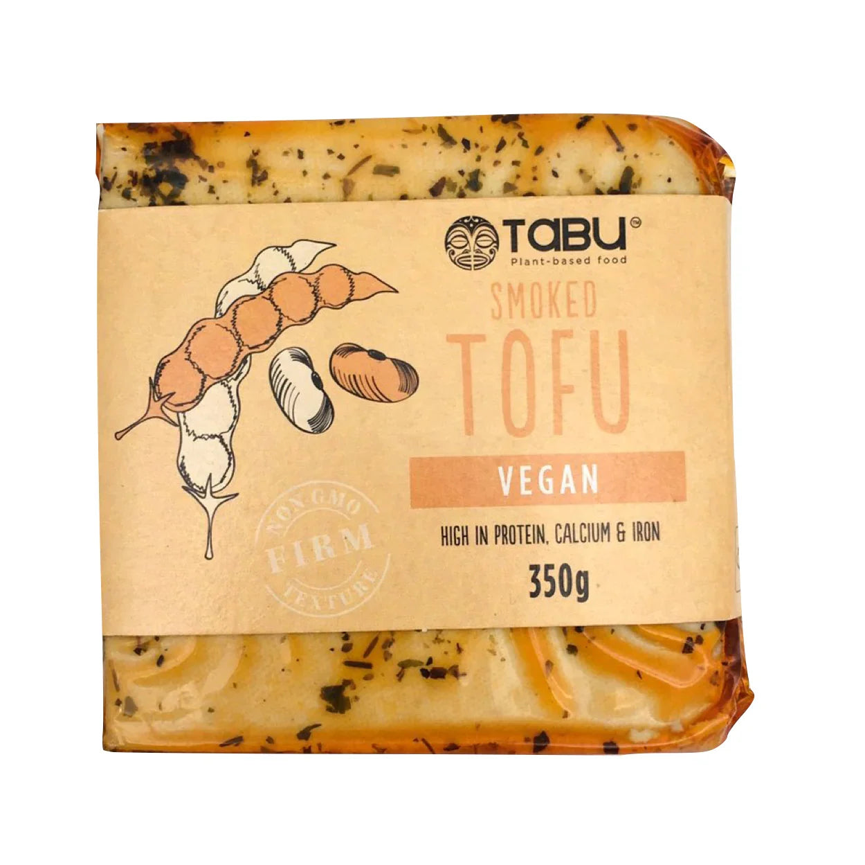 Non GMO Smoked Tofu 350g - Wildsprout