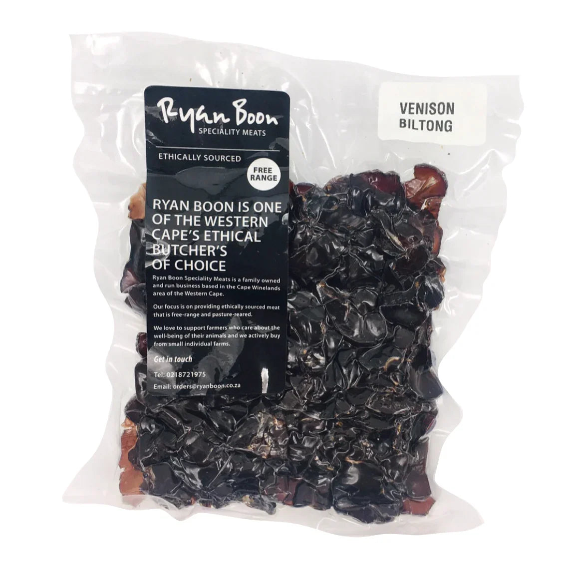 Venison Biltong 150g - Wildsprout