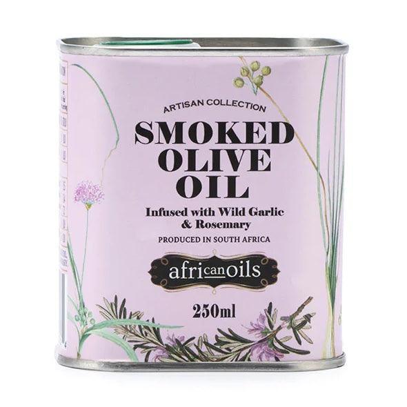 Smoked Olive Oil Wild Garlic & Rosemary 250ml - Wildsprout