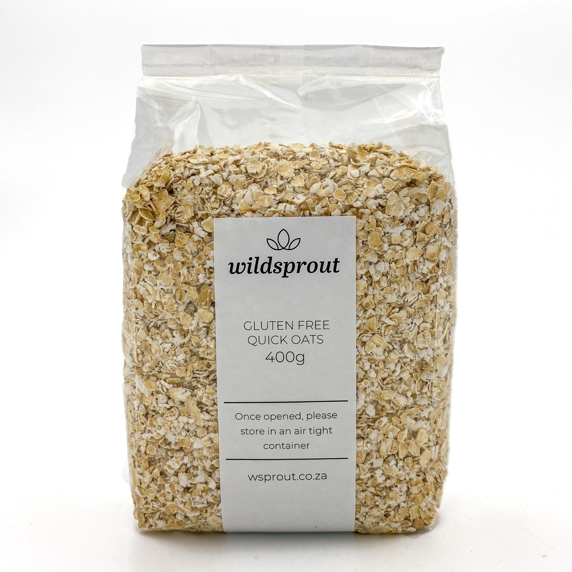 Gluten Free Quick Oats 400g - Wildsprout