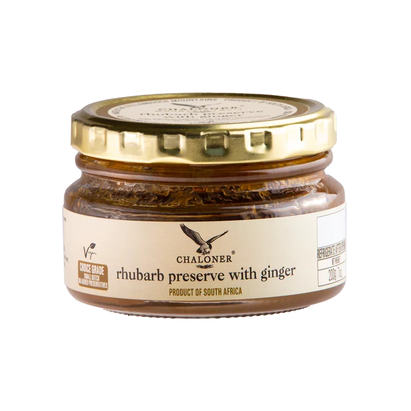 Rhubarb & Ginger Preserve 200g