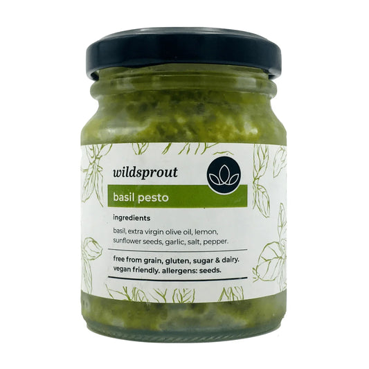 Vegan Basil Pesto - Wildsprout