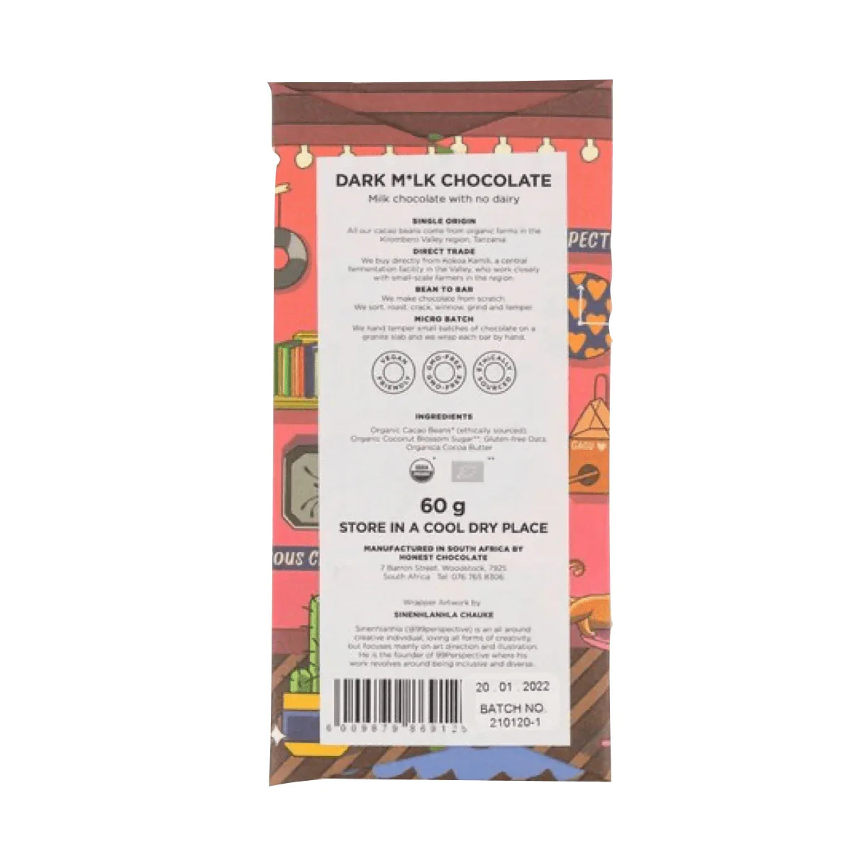 Vegan Dark Milk Chocolate - Wildsprout