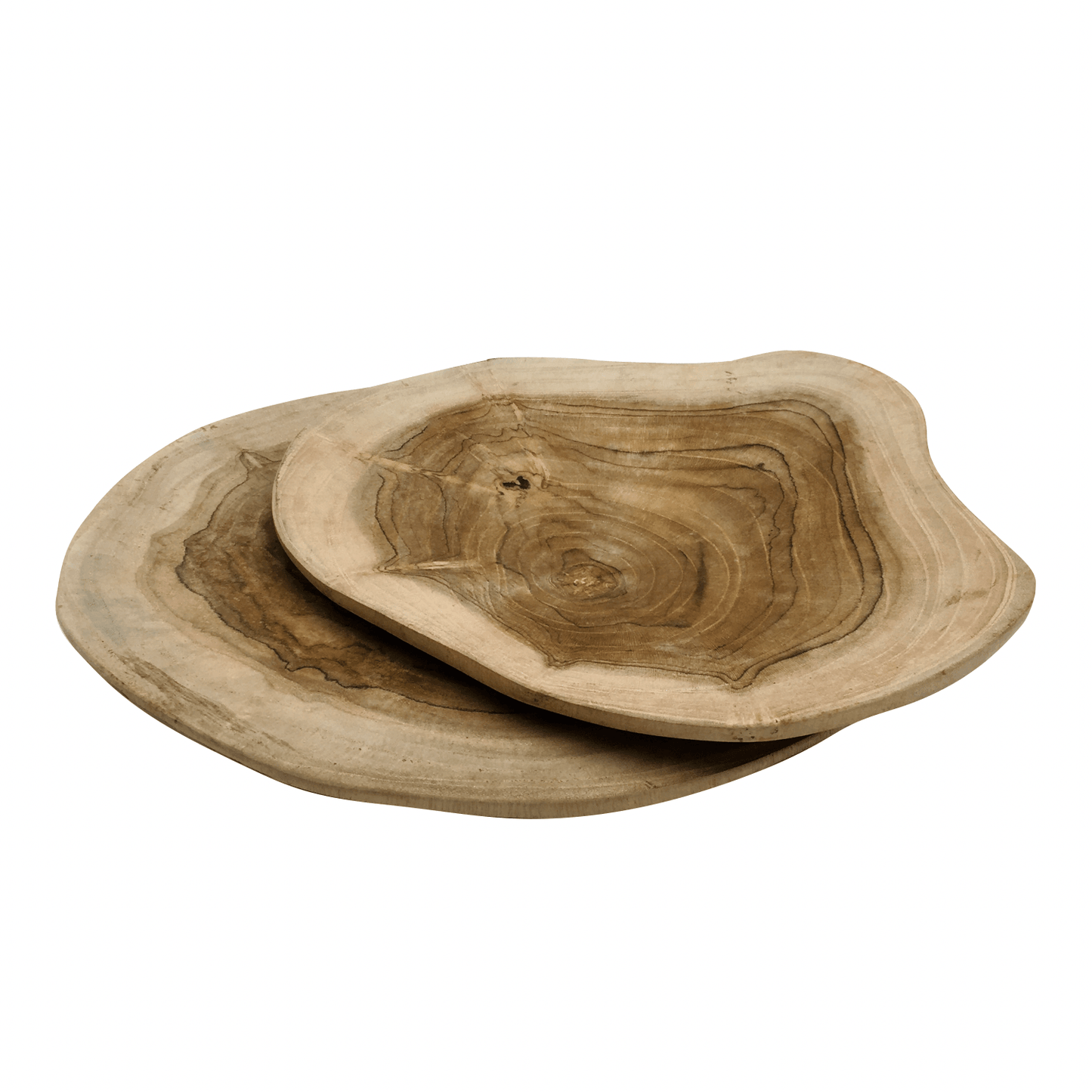 Teak Side Plate - Wildsprout
