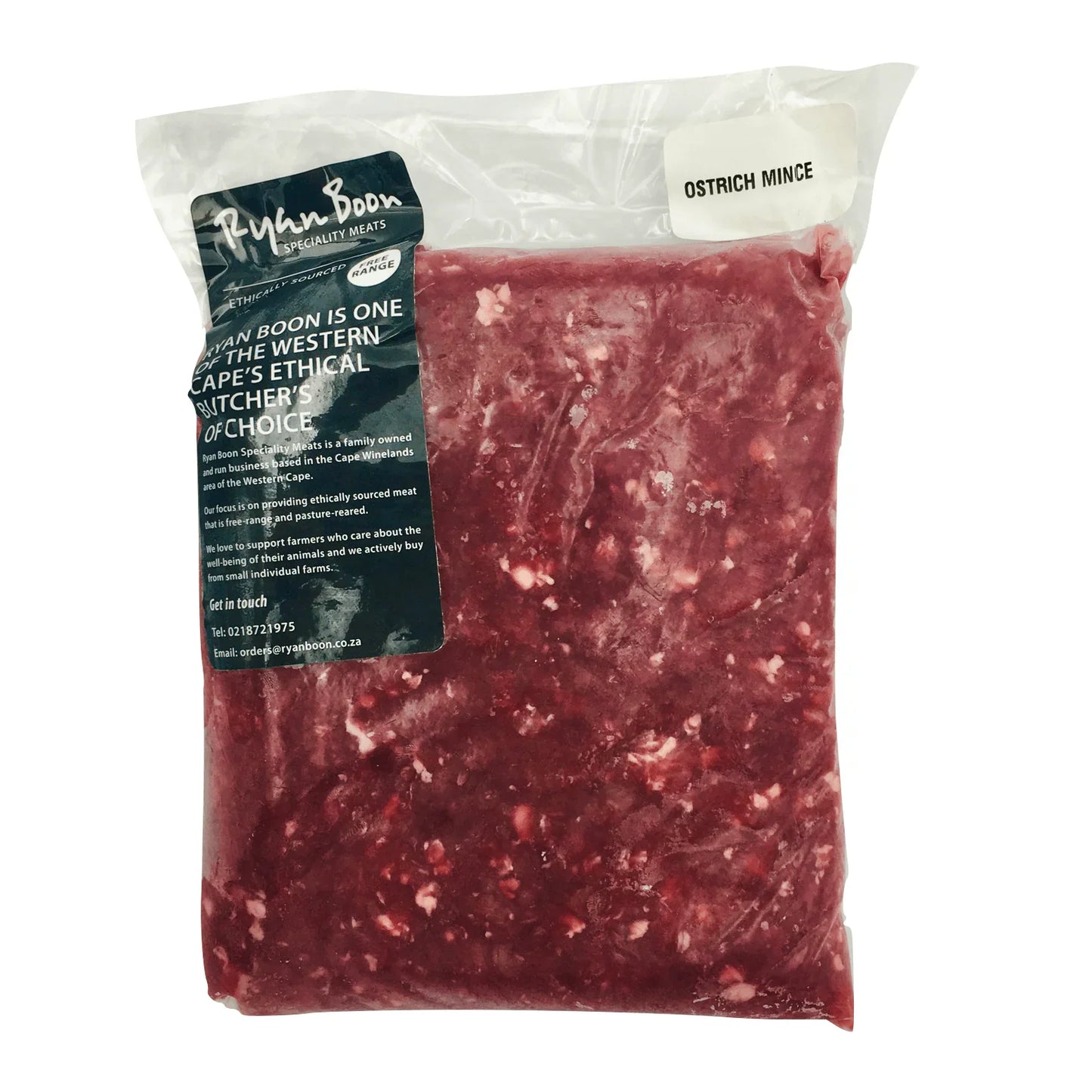 Ostrich Mince 500g - Wildsprout