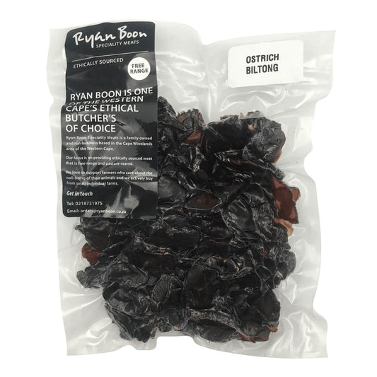 Ostrich Biltong 150g - Wildsprout
