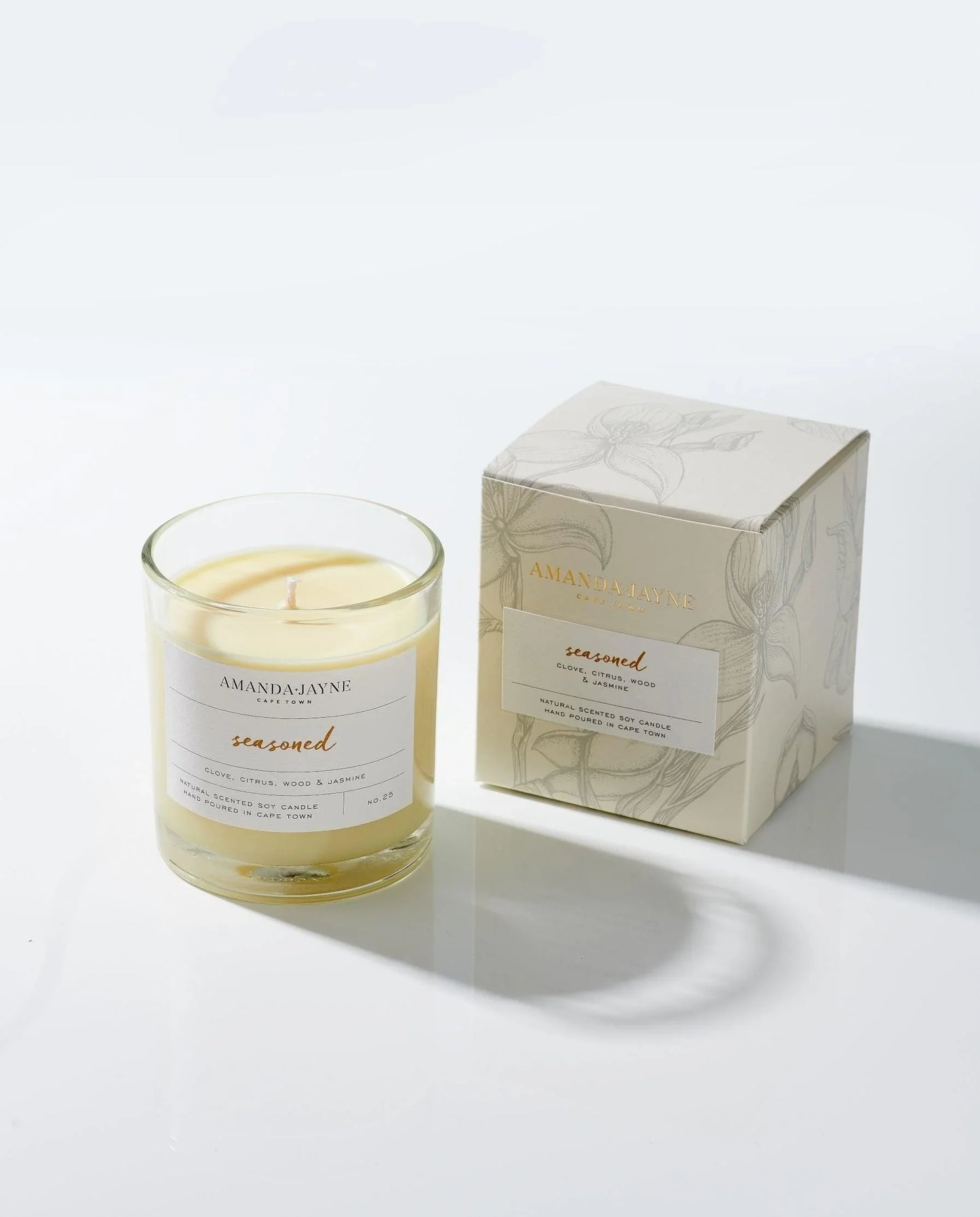 Seasoned Candle - Glass Collection