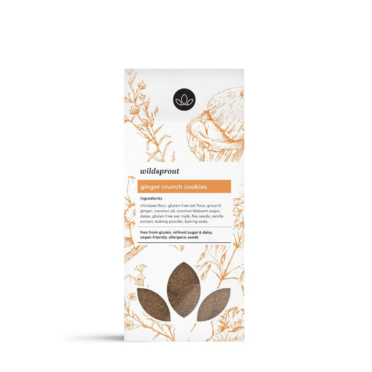 Ginger Crunch Cookies 200g - Wildsprout