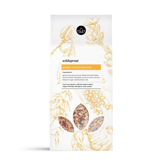 Golden Crunch Granola 250g - Wildsprout