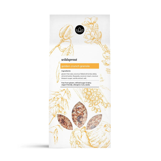 Golden Crunch Granola 500g - Wildsprout
