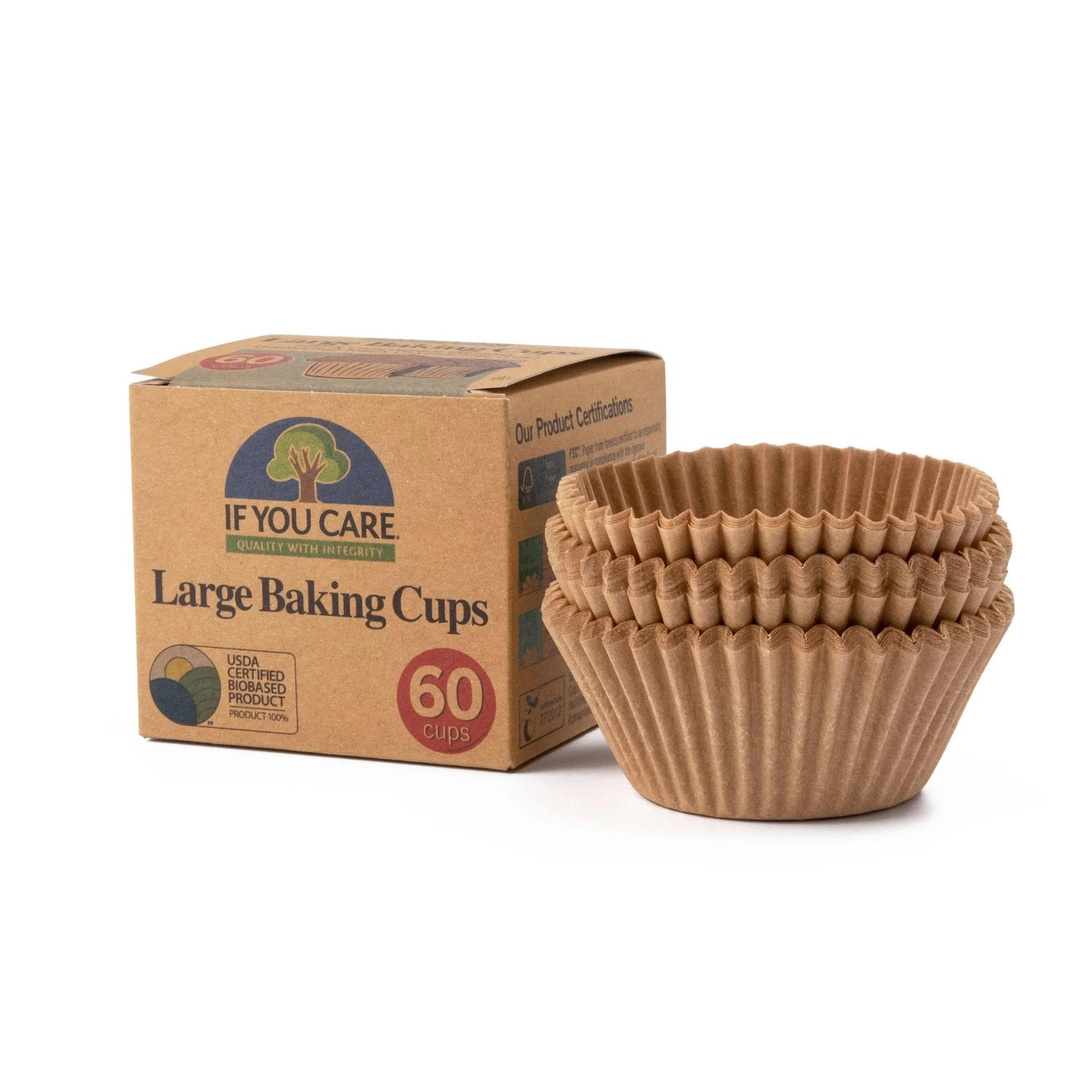 Large Baking Cups (60) - Wildsprout