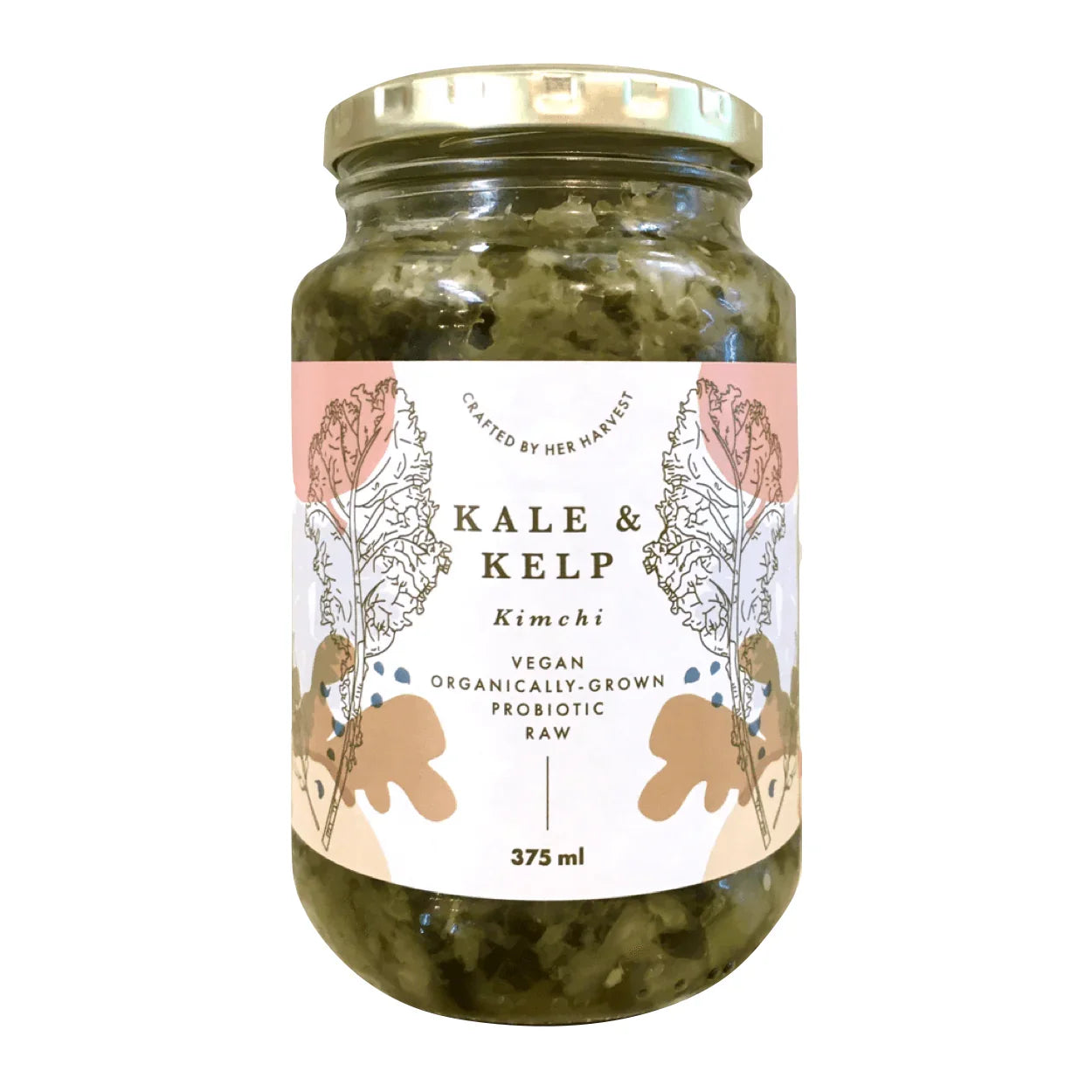 Kale & Kelp Kimchi 375ml - Wildsprout