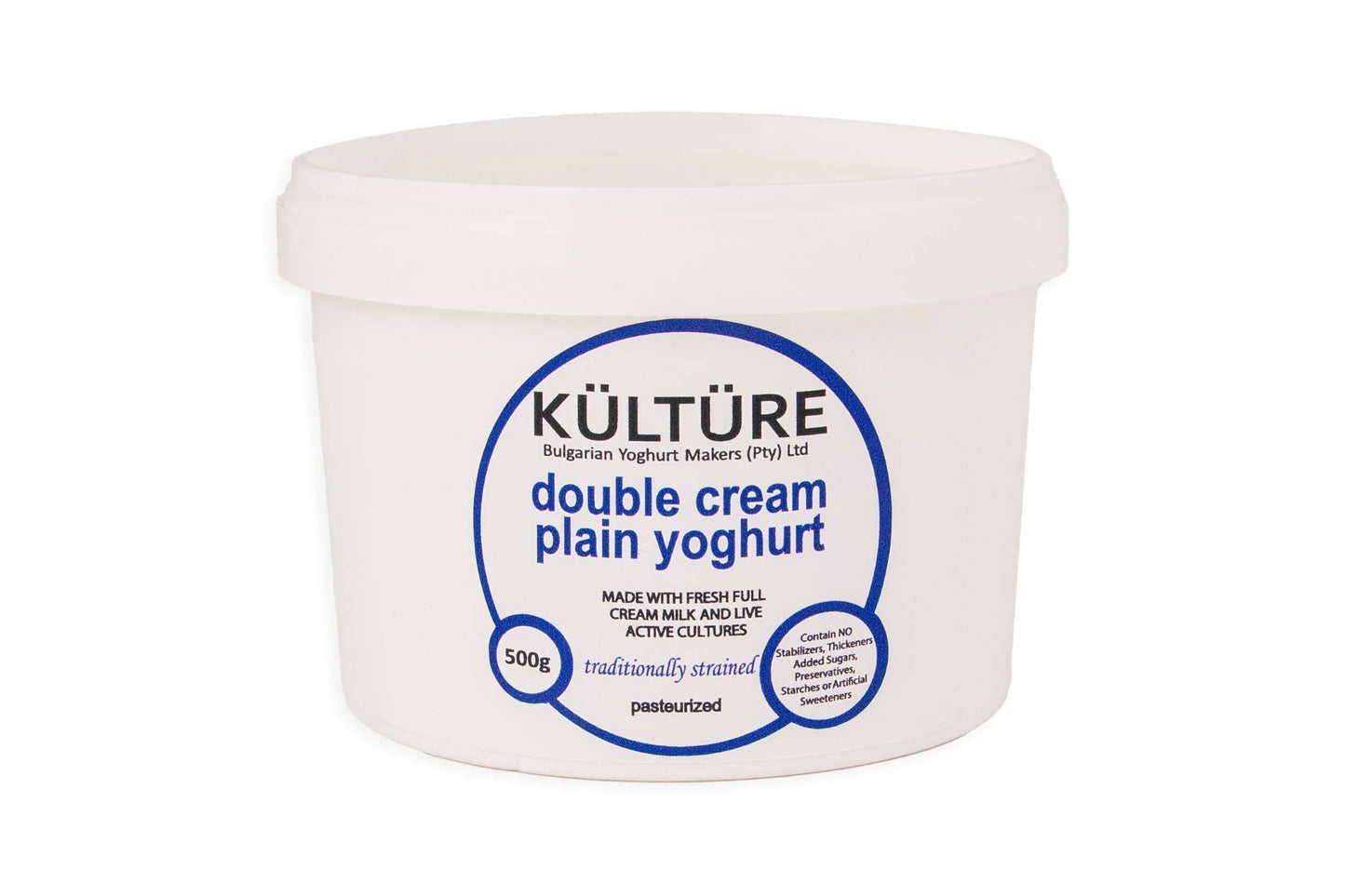Double Cream Plain Yoghurt 500g