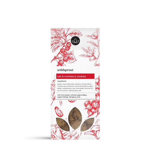 Oat Cranberry Cookies 200g - Wildsprout