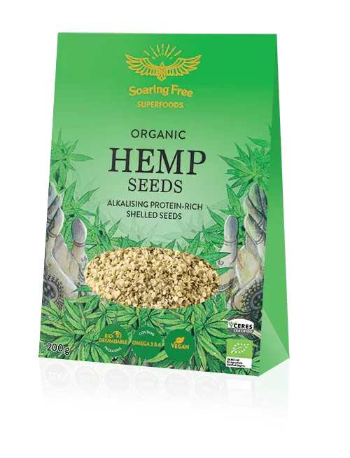 Organic Hemp Seeds 200g
