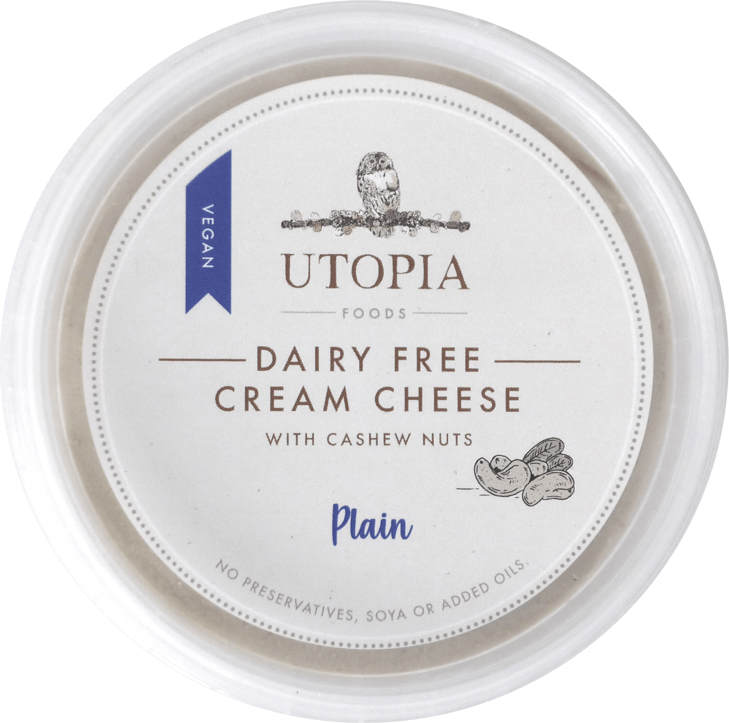 Cashew Nut Cream Cheese Plain 125ml