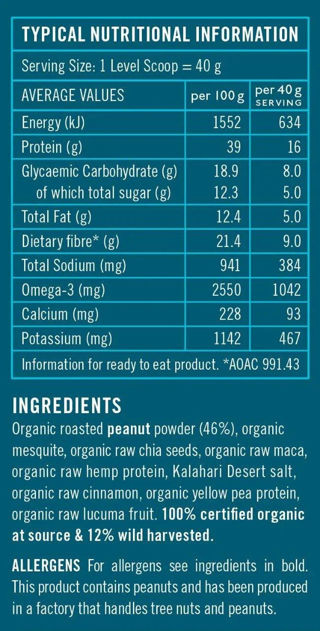 Peanut Butterlicious 33g - Wildsprout