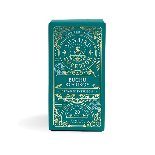 Organic Buchu Rooibos (20 Bags) - Wildsprout