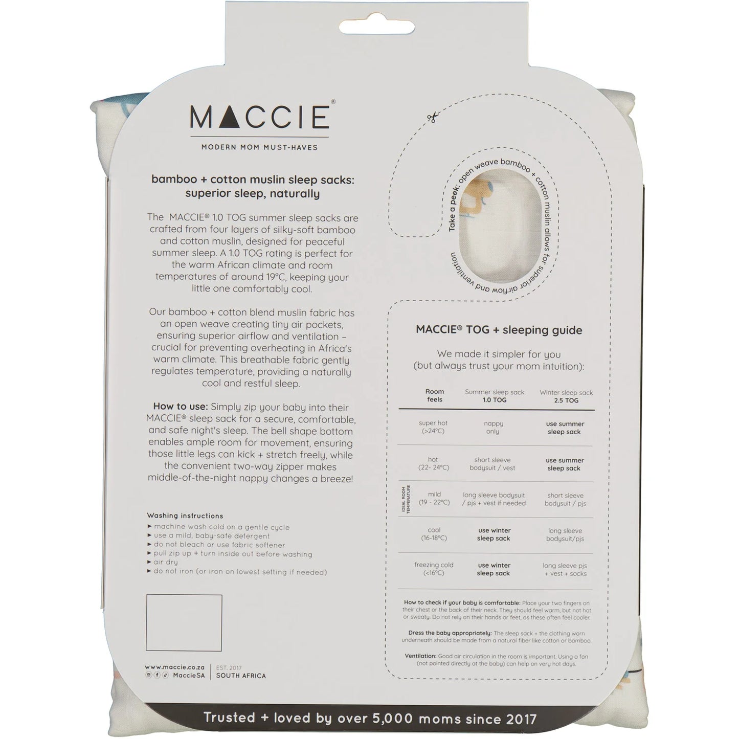 Bamboo Sleep Sack 1.0 TOG (Beep Beep & Blue)