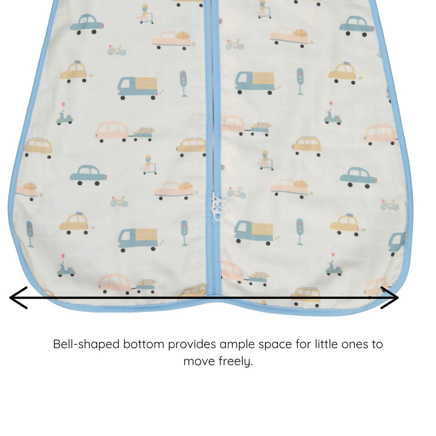 Bamboo Sleep Sack 1.0 TOG (Beep Beep & Blue)