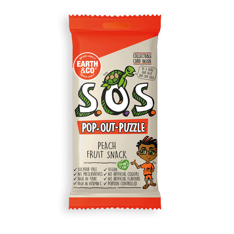 S.O.S. Fruit Snack Peach 20g - Wildsprout