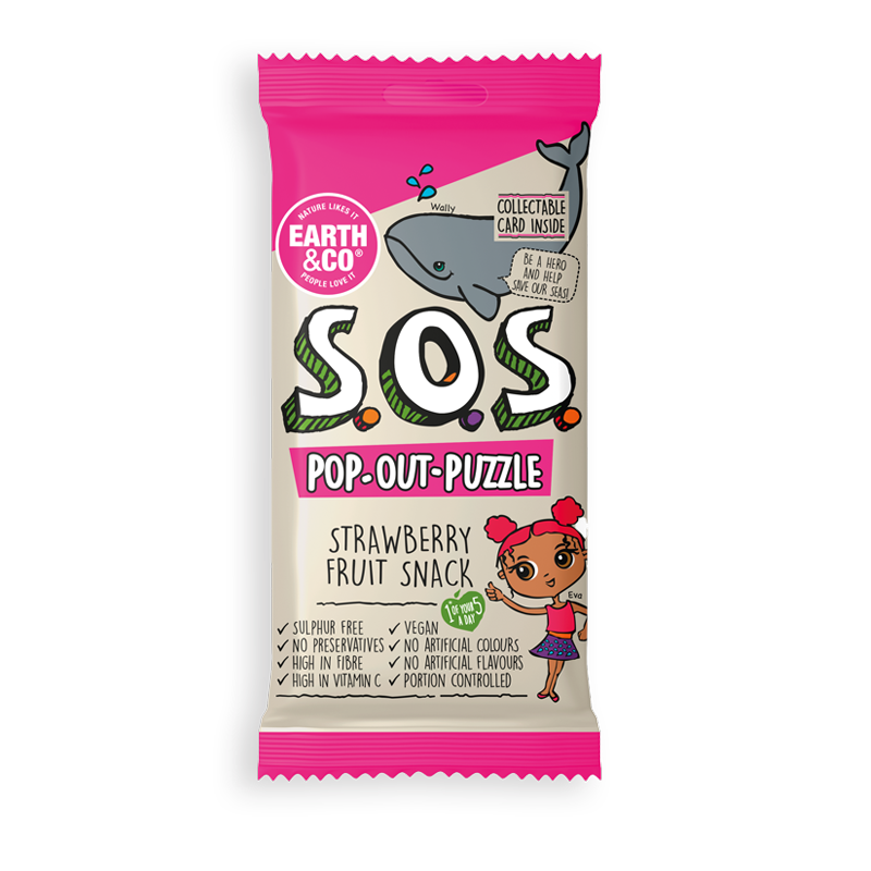 S.O.S. Fruit Snack Strawberry 20g - Wildsprout