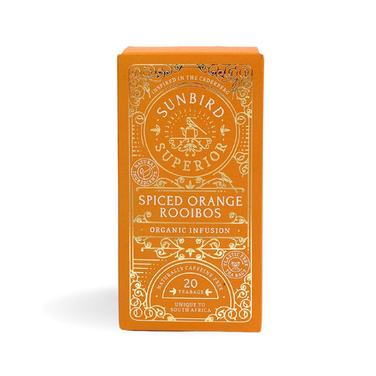 Organic Spiced Orange Rooibos (20 Bags) - Wildsprout