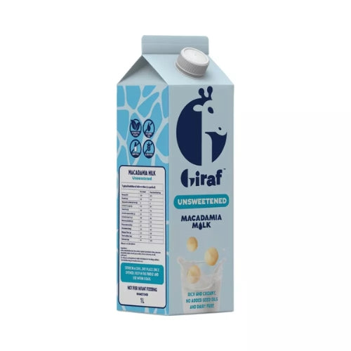Unsweetened Macadamia Milk 1L