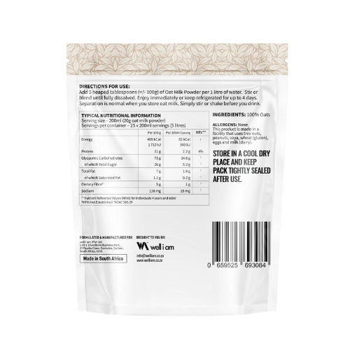 Instant Oat Milk Powder 500g