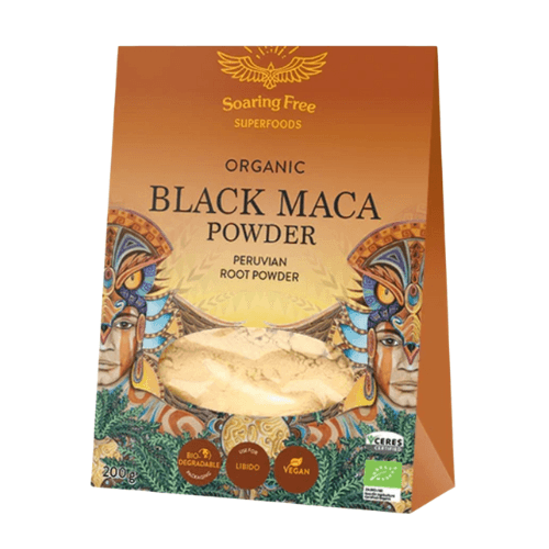 Organic Black Maca Powder 200g - Wildsprout