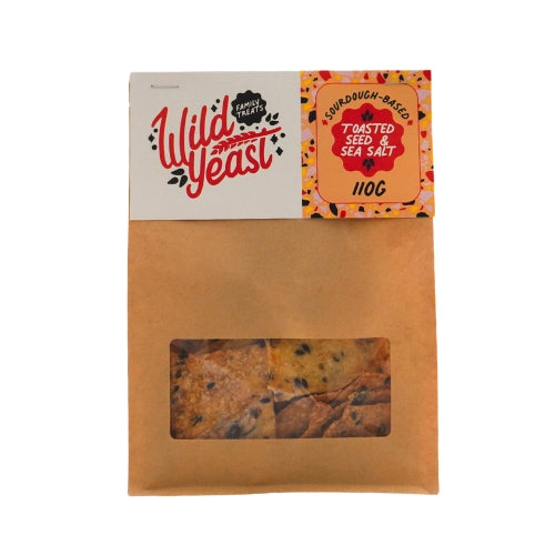 Sourdough Crackers - Toasted Seed & Sea Salt 110g