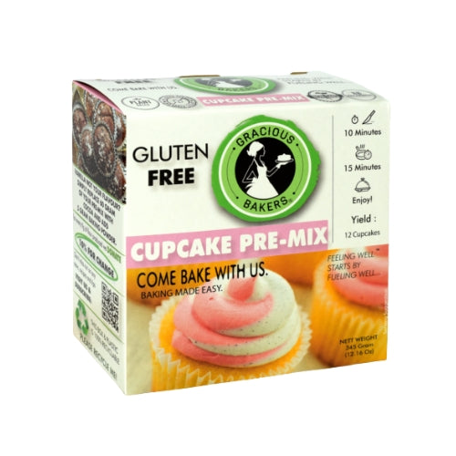 Gluten Free Cupcake Premix 345g