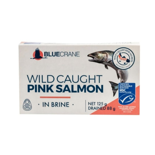 Wild Pink Salmon in Brine 125g