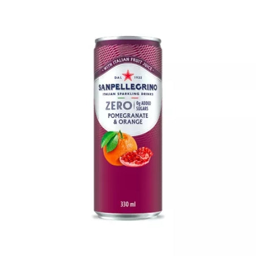 Pomegranate & Orange Zero 330ml