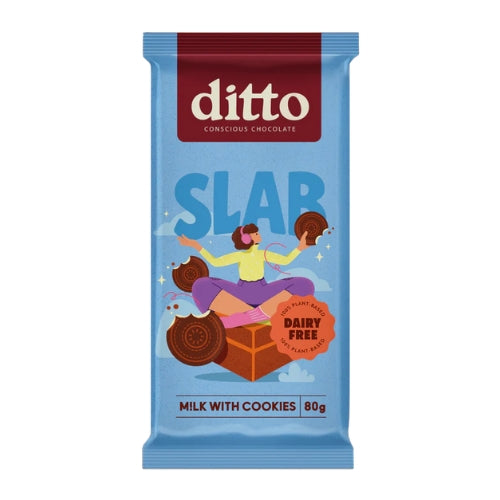 Dairy Free Milk With Cookies Chocolate 80g
