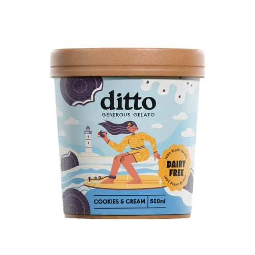 Vegan Ice Cream - Cookies & Cream 500ml