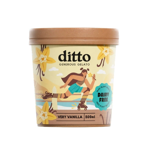 Vegan Ice Cream - Vanilla 500ml